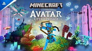 Minecraft - Avatar: Rites of Passage DLC Trailer | PS5 & PS4 Games