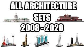 ALL LEGO ARCHITECTURE SETS FROM 2008 - 2020 (LEGO ARCHITECTURE HISTORY)