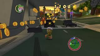 The Simpsons Hit & Run - car explosion