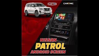 NISSAN PATROL NEW ANDROID MONITOR INSTALLATION 2013-2022 #short #shortvideo #shorts #androidmonitor