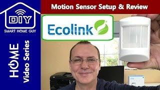 REVIEW: EcoLink PIRZWAVE2-ECO Z-wave Wireless Motion Sensor for DIY Smart Home Security