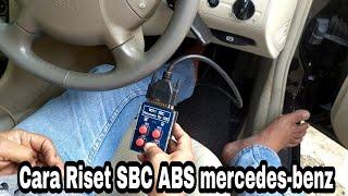 Cara Riset SBC ABS Mercedes-benz