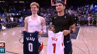 Anthony Black and Gradey Dick do NBA's greatest jersey swap ever 