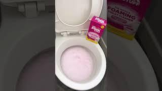 new product  the pink stuff miracle foaming toilet cleaner  #asmr #asmrcleaning #thepinkstuff ad