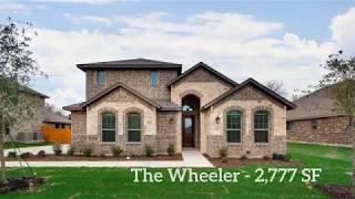 New Home Floor Plan "The Wheeler" Lillian Custom Homes