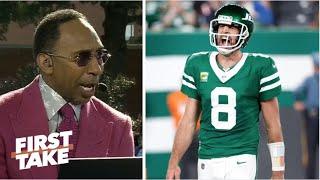 FIRST TAKE | Aaron Rodgers is a Baaaaaad Man! - Stephen A. on Rodgers showed MVP level in Jets win