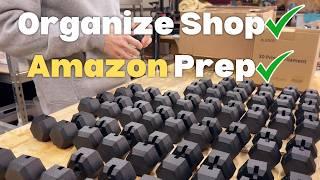 Organizing the Shop and Packing 3D Prints for Amazon FBA | 3D Print Farm Vlog 17