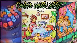 Color with Me: Girl Moments Coloring Book by Coco Wyo | Lemon Meringue inspired 