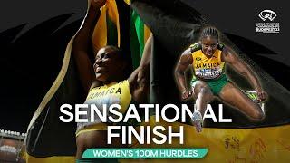 's  Danielle Williams runs to 100m hurdles gold | World Athletics Championships Budapest 23