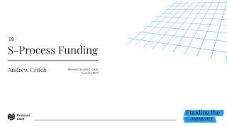 S-process funding - Andrew Critch