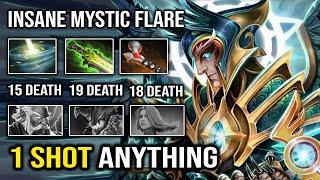 The ONLY Support That Can 100 to Zero a Carry - 1 Shot Mystic Flare Insane Magic Burst Skywrath Mage