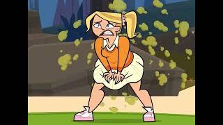 Cartoon woman farting 2