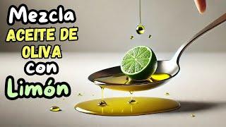 Mi Secreto para tomar 1 Cucharada de ACEITE de Oliva con Limón