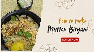 Mutton Biryani Like Never Before – Potatoes for the Win!