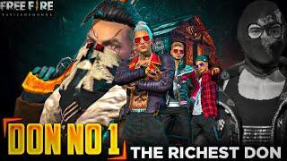 DON NO 1 || THE RICHEST DON || FREE FIRE SHORT ACTION FILM || RISHI GAMING