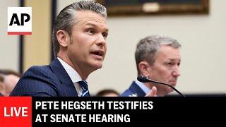 LIVE: Pete Hegseth testifies at Senate hearing as Iran-Israel conflict escalates