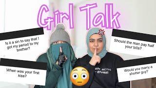 Marriage, Periods, First kiss , etc...- GIRL TALK