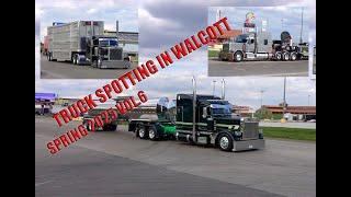 Truck Spotting in Walcott Spring 2025 Vol.6