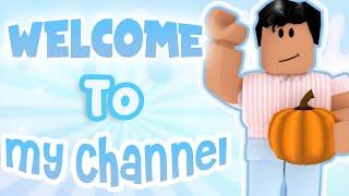 New Channel Intro+Welcome To My Channel | Channel Trailer | ROBLOX | ItzDave