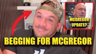Michael Chandler Desperately Grovels For Conor McGregor Fight In 2026