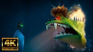 Hotel Transylvania 4: Transformania (2022) - Giant Monster Johnny vs. Everyone FULL FIGHT SCENE!