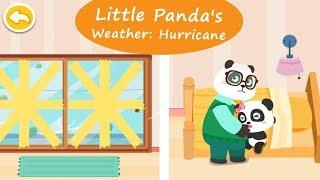 Little Panda's Weather Hurricane - SAFETY TIPS when a hurricane is approaching | BabyBus Games