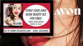 Start your Free Online Avon Business Today - Earn up to 65% Commission