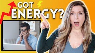 How To Increase Energy FAST By Changing Your Diet! (Dietitian's Tips)