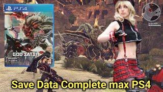 [PS4] God Eater 3 Save Data Complete Max Money & Item PS4 Hen