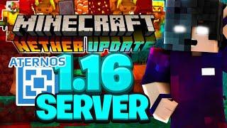 CREAR UN SERVIDOR DE MINECRAFT 1.16ATERNOS