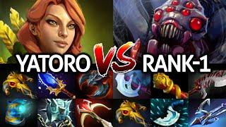 YATORO [Windranger] Insane AOE Damage VS Top 1 Rank Dota 2