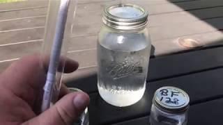 Proofing Moonshine, how to use a hydrometer