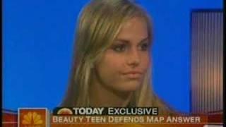 Miss Teen USA 2007 - South Carolina on Today show