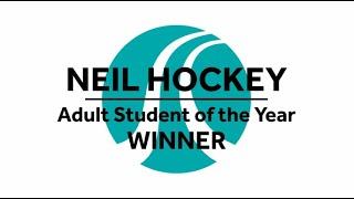 Neil Hockey - Winner: Adult Student of the Year