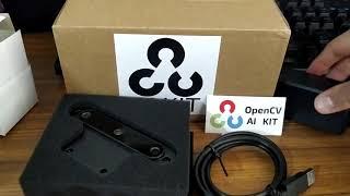 OpenCV AI kit OAK-D Unboxing