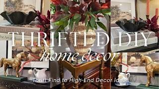 EASY THRIFTED DIYS FOR HIGH-END HOME DÉCOR | Budget Friendly DIY Decorating Ideas | Thrift Flips