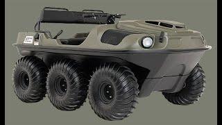 Смотрим вместе вездеход-амфибию ARGO 6X6 FRONTIER обзор в Украине