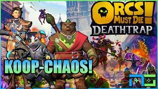  ORCS MUST DIE! DEATHTRAP – GAMEPLAY + 3-SPIELER CO-OP (Release: 28.01.25) #OrcsMustDieDeathtrap