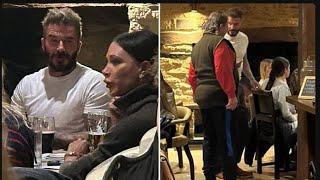 Victoria and David Beckham's Charming Countryside Lunch with a Surprise Encounter!