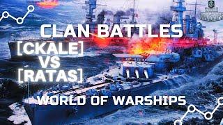WOWS CLAN BATTLES / CKALE vs RATAS / World Of Warships 2021 #wows #worldofwarships #gaming