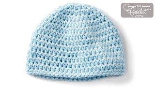How to Crochet Easy Newborn Baby Hat