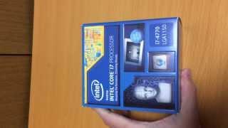 【開封】Intel Corei7 4770 Processor