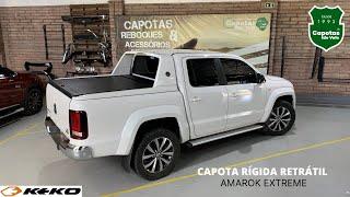 Capota Rígida Retrátil Manual da Keko para Amarok Extreme - Capotas do Vale