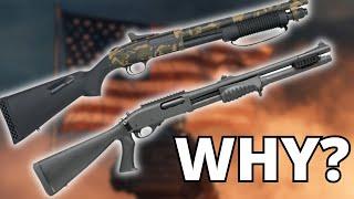 Why Does The US MILITARY Still use Pump Action SHOTGUNS?!