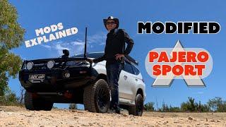 MODIFIED MITSUBISHI PAJERO SPORT. Full Walk-Around and Mods Explained