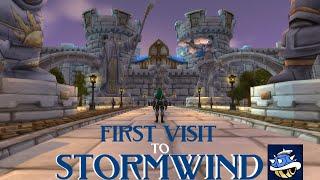 WORLD OF WARCRAFT l FIRST VISIT TO STORMWIND l CAPTAIN BLUE SHELL