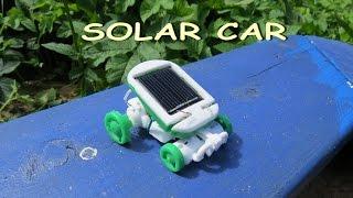 How to assemble the solar car