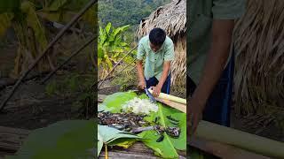 Short Video || Cutting of a local vegetable to prepare for the meal