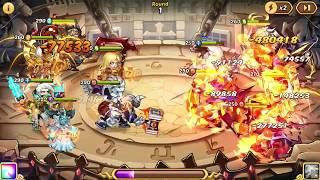 [Idle Heroes] - Crystal Crown Arena: Lucky win against player with 600k more power