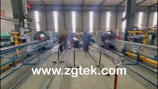 ZGTEK automatic filter cage welding machine live show